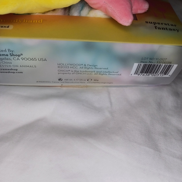 Creme superstar plushie star headband - Picture 5 of 7